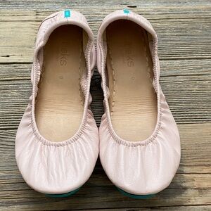 Tieks in Ballerina Pink. Size 9.